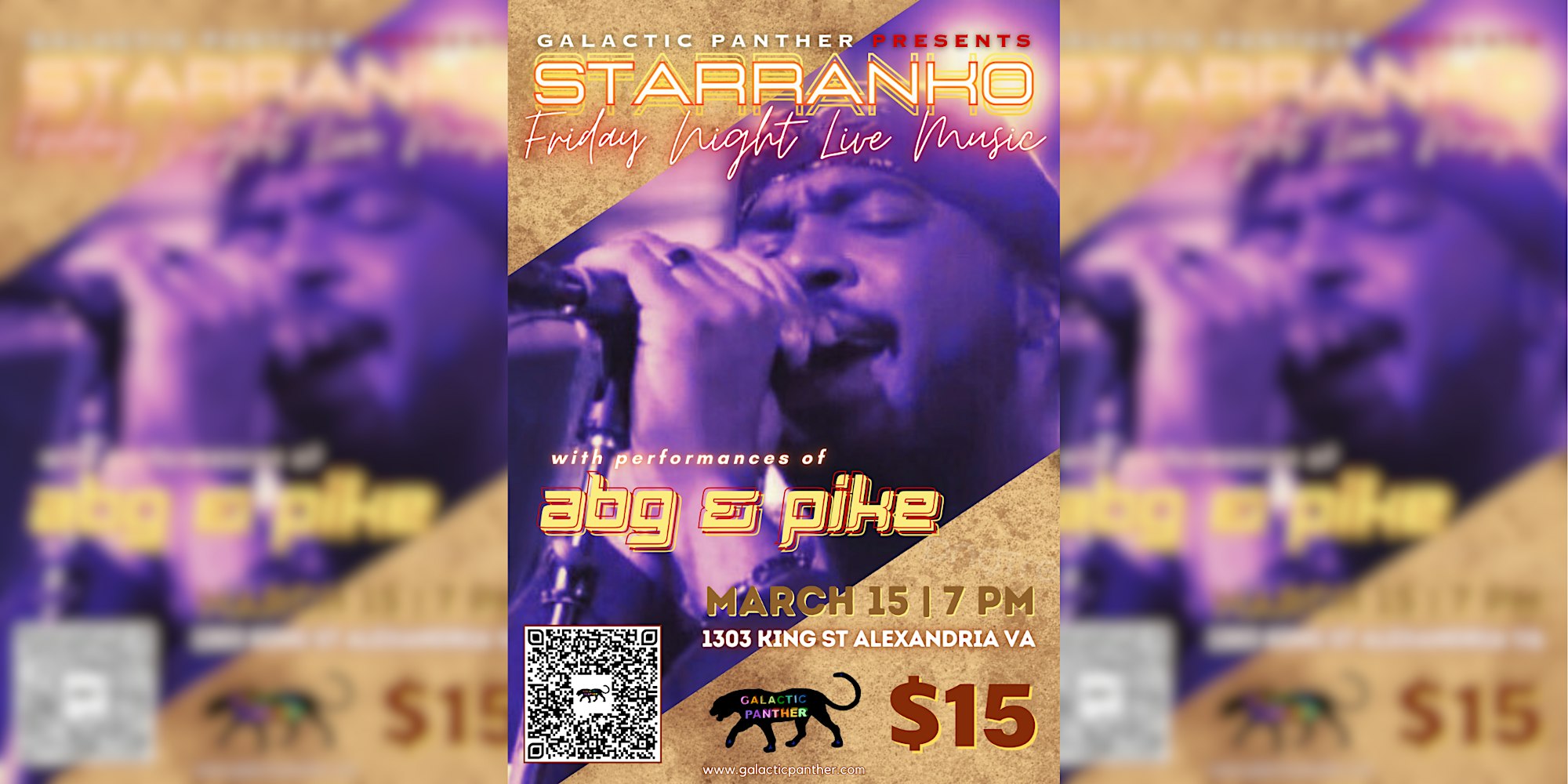 Starranko Live with ABG and PIKE – Live Music @ Galactic Panther
